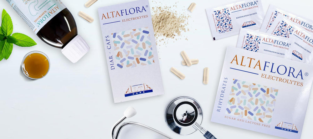 ALTA CARE Laboratoires has developed and produced ALTAFLORA® line unique formulations with beneficial action on gastrointestinal system, digestive problem and action against free radicals. The ingredients are highly bioavailable thanks to the implemented 