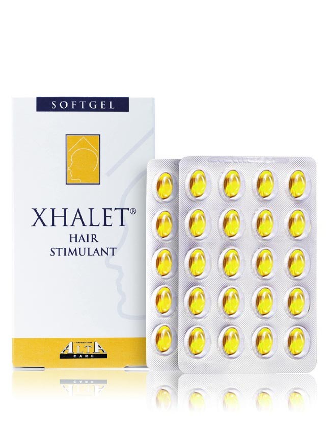 CÁPSULAS ESTIMULANTES PARA EL CABELLO XHALET