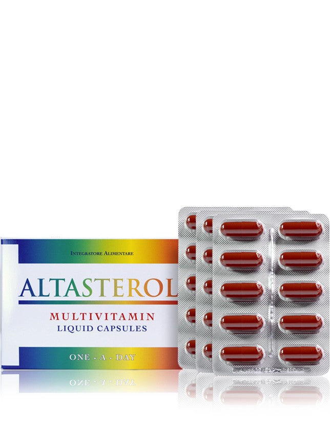 ALTASTEROL CÁPSULAS LÍQUIDAS MULTIVITAMÍNICAS