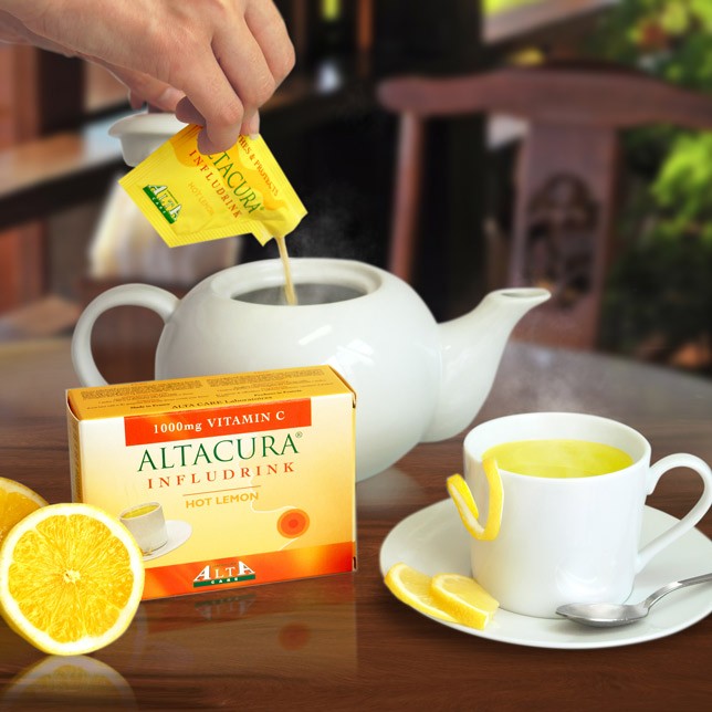 Altacura Hot Lemon Infludrink