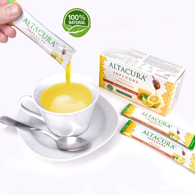 Altacura Influgel Honey&Lemon Liquid Sachets