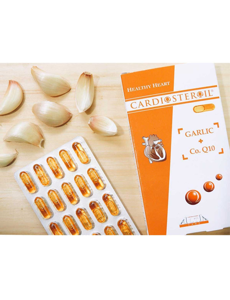 Cardiosteroil Garlic & Co Q10 Liquid Capsules