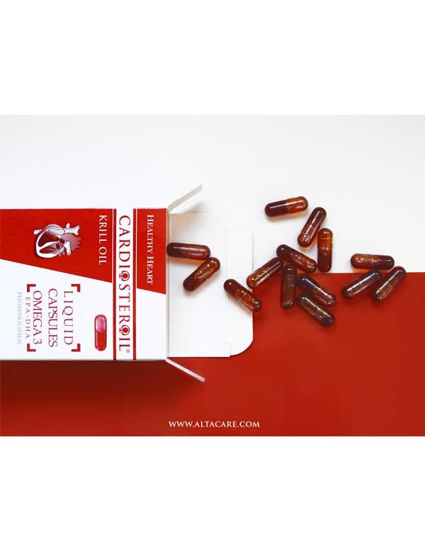 CARDIOSTEROIL ACEITE DE KRILL CÁPSULAS LÍQUIDAS