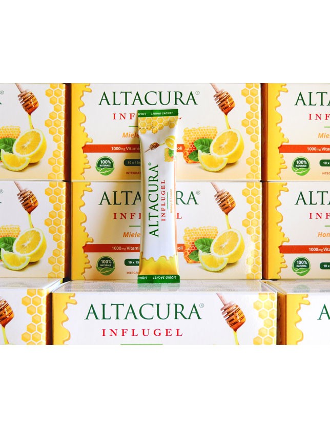 Altacura Influgel Honey&Lemon Liquid Sachets